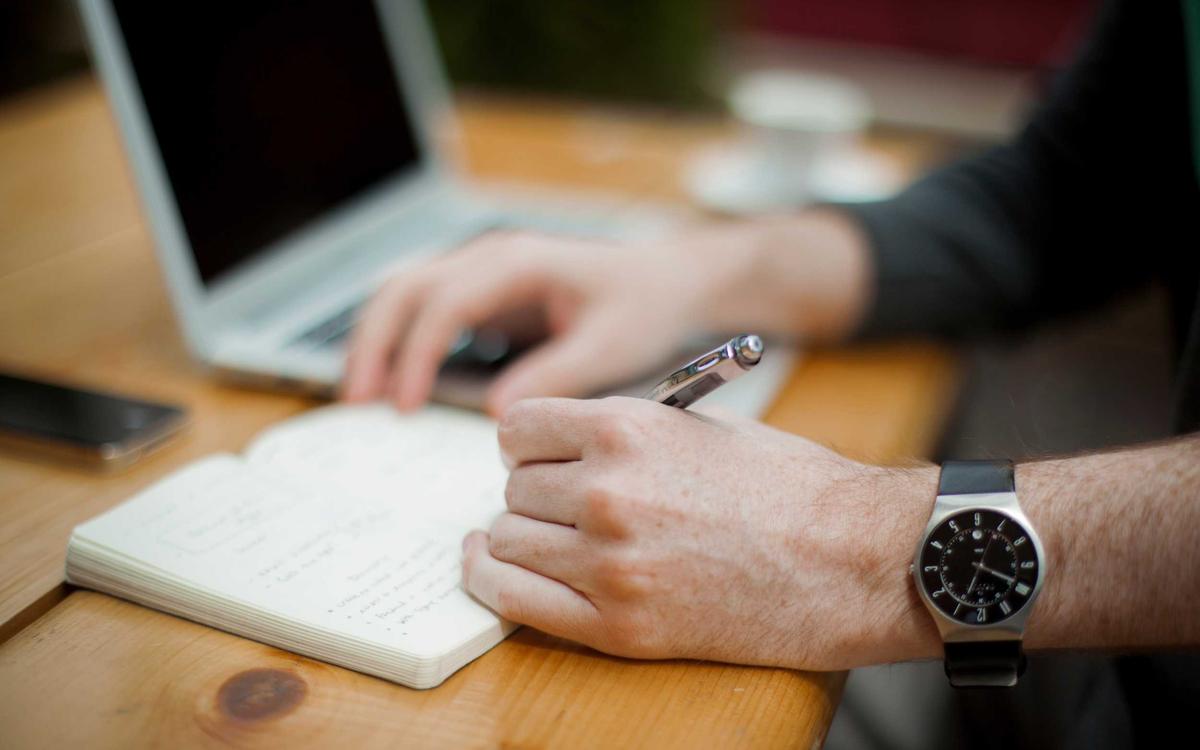 Aerial landscape view